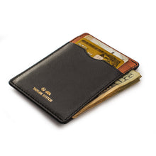 Load image into Gallery viewer, The Minimalist Wallet in Black
