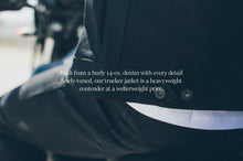 Load image into Gallery viewer, The Long Haul Jacket in Yoshiwa Mills Black Selvage
