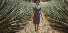 Load image into Gallery viewer, The Emma Dress in Indigo Print
