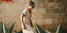 Load image into Gallery viewer, The Emma Dress in Maze Print
